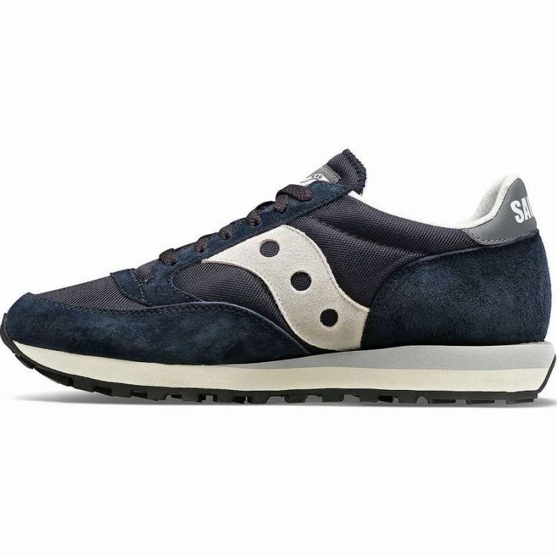 Sapatilhas Saucony Jazz 81 Feminino Azul Marinho Cinzentas | Portugal S64950-F53