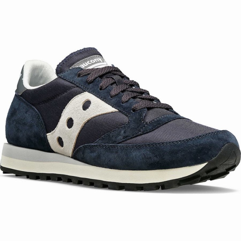 Sapatilhas Saucony Jazz 81 Feminino Azul Marinho Cinzentas | Portugal S64950-F53