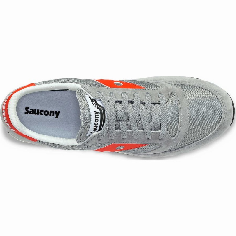 Sapatilhas Saucony Jazz 81 Feminino Cinzentas Vermelhas | Portugal S20594-K29