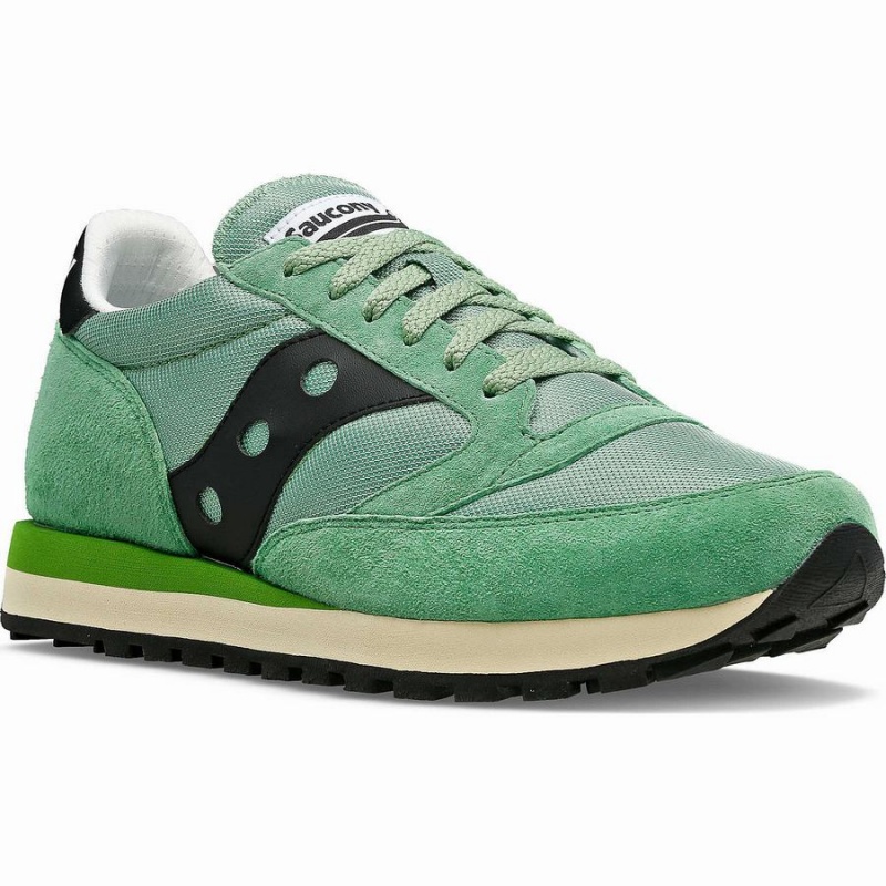 Sapatilhas Saucony Jazz 81 Feminino Verdes Pretas | Portugal S34605-Q97