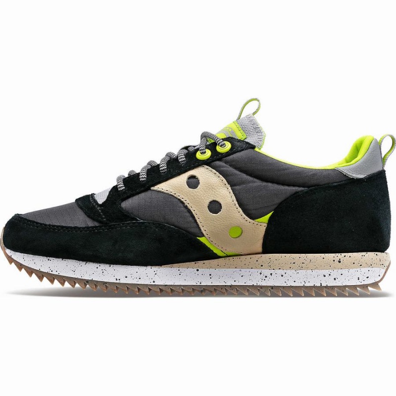 Sapatilhas Saucony Jazz 81 Peak Premium Feminino Pretas Luz Verdes | Portugal S60132-G54