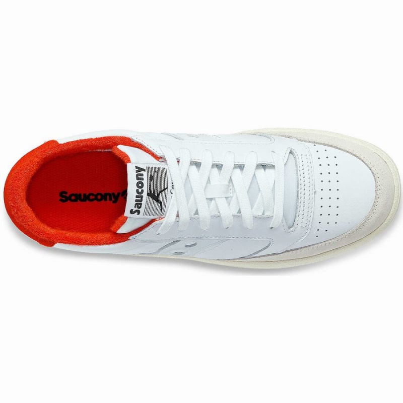 Sapatilhas Saucony Jazz Court Atléticos Feminino Branco Vermelhas | Portugal S50986-P78