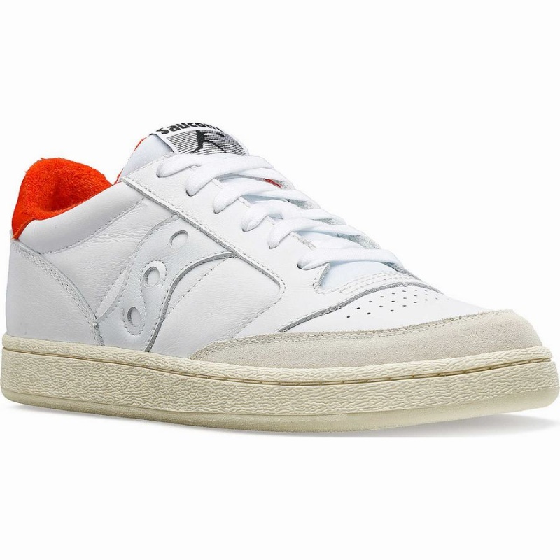 Sapatilhas Saucony Jazz Court Atléticos Feminino Branco Vermelhas | Portugal S50986-P78