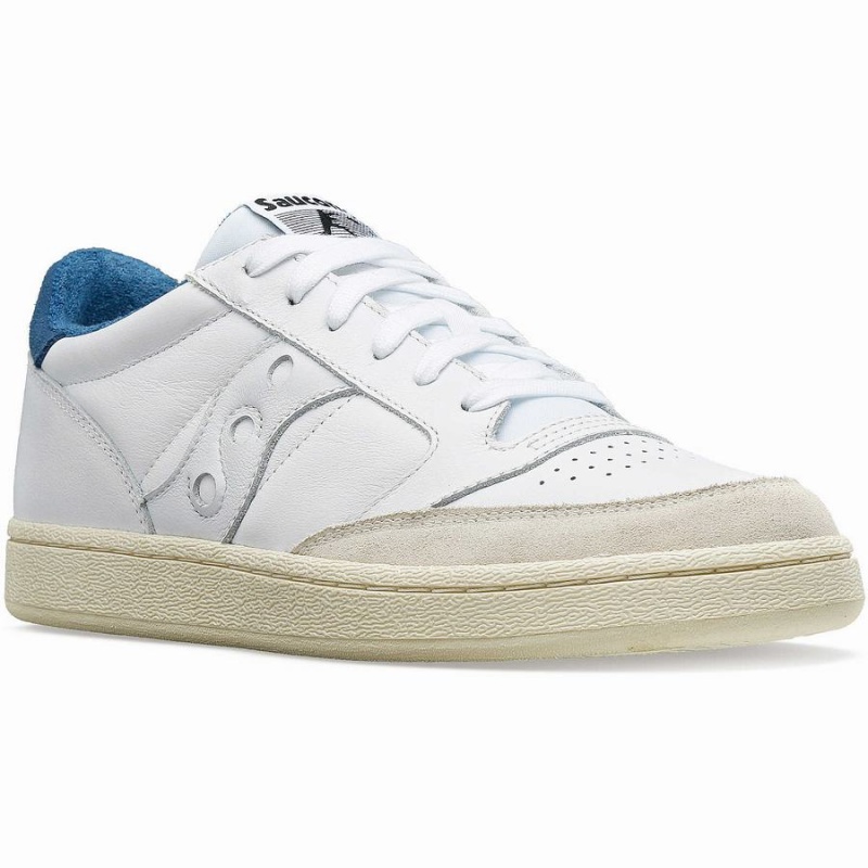 Sapatilhas Saucony Jazz Court Atléticos Feminino Branco Azuis | Portugal S65901-Z70