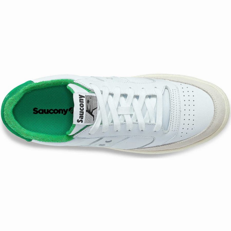 Sapatilhas Saucony Jazz Court Atléticos Feminino Branco Verdes | Portugal S61475-X42