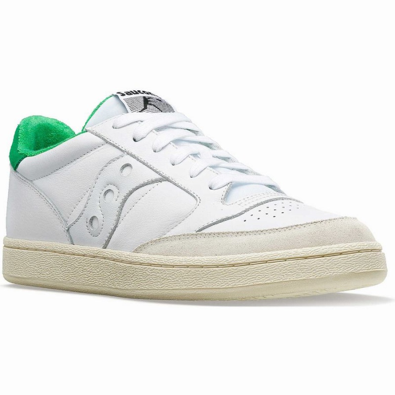 Sapatilhas Saucony Jazz Court Atléticos Feminino Branco Verdes | Portugal S61475-X42