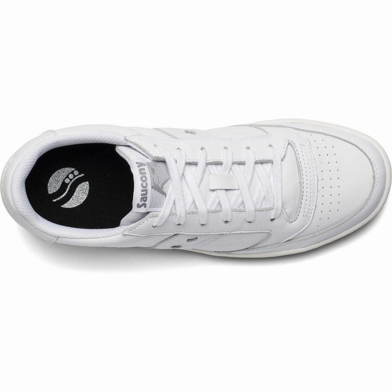 Sapatilhas Saucony Jazz Court Feminino Branco Branco | Portugal S49760-J56