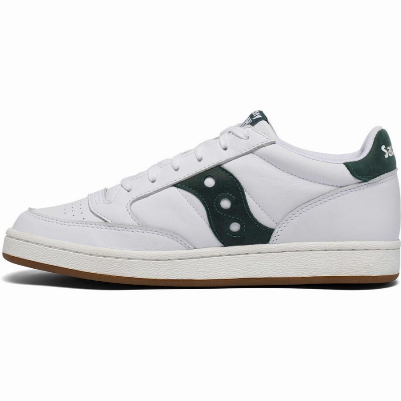 Sapatilhas Saucony Jazz Court Feminino Branco Verdes | Portugal S20641-W98