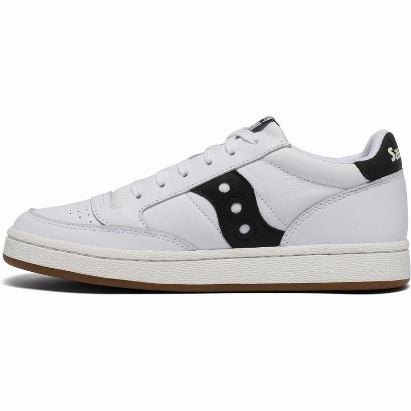 Sapatilhas Saucony Jazz Court Feminino Branco Pretas | Portugal S06452-E85