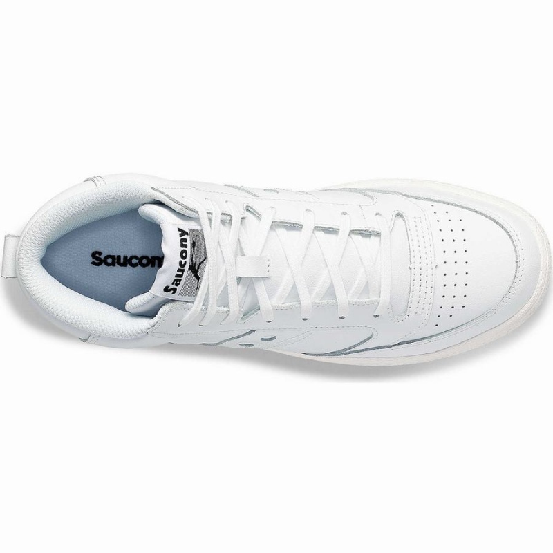 Sapatilhas Saucony Jazz Court High Feminino Branco Branco | Portugal S48702-N35