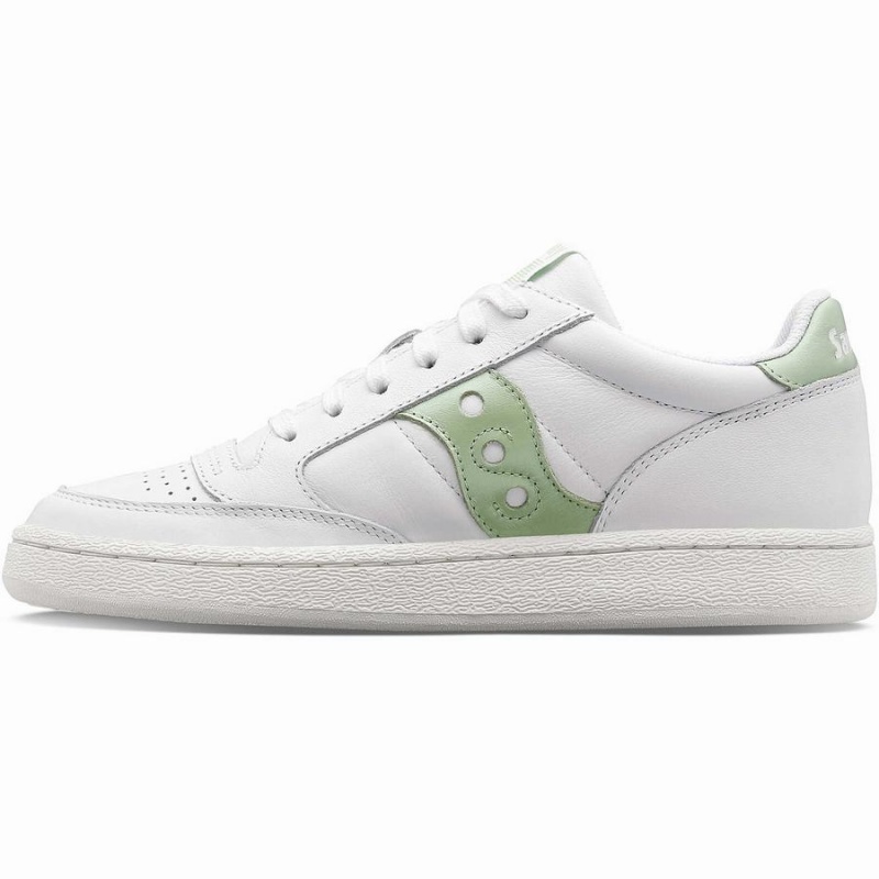 Sapatilhas Saucony Jazz Court Metallic Feminino Branco Luz Verdes | Portugal S41327-B70