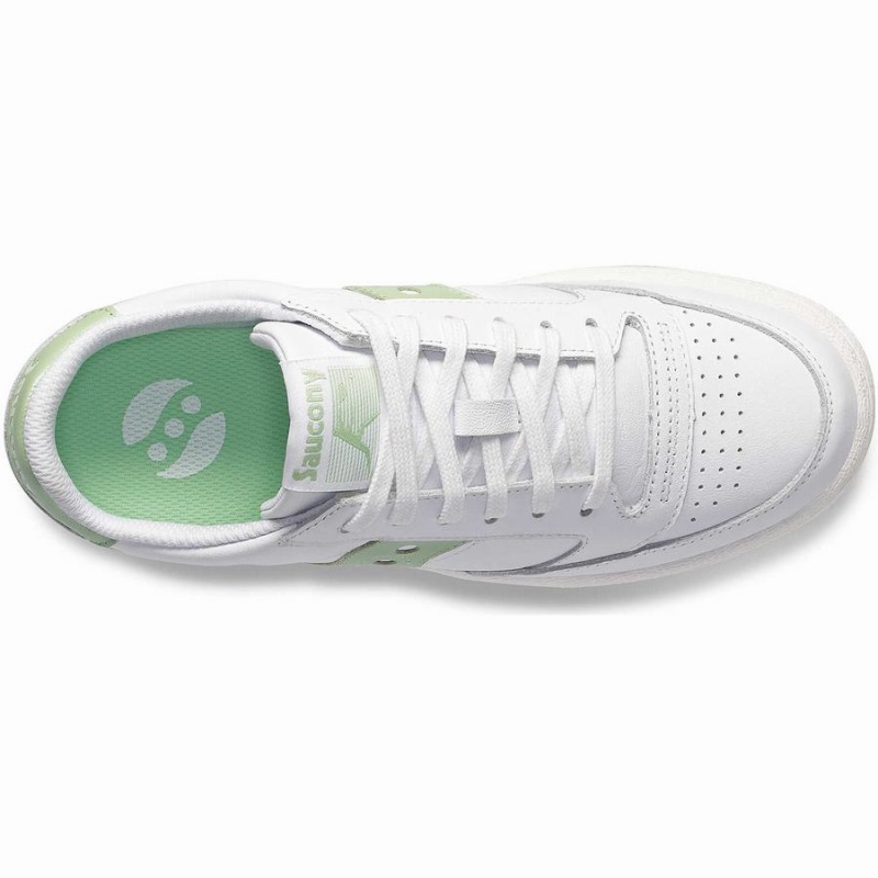 Sapatilhas Saucony Jazz Court Metallic Feminino Branco Luz Verdes | Portugal S41327-B70