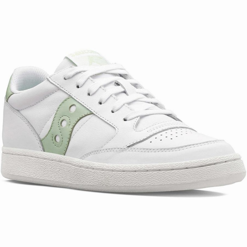 Sapatilhas Saucony Jazz Court Metallic Feminino Branco Luz Verdes | Portugal S41327-B70