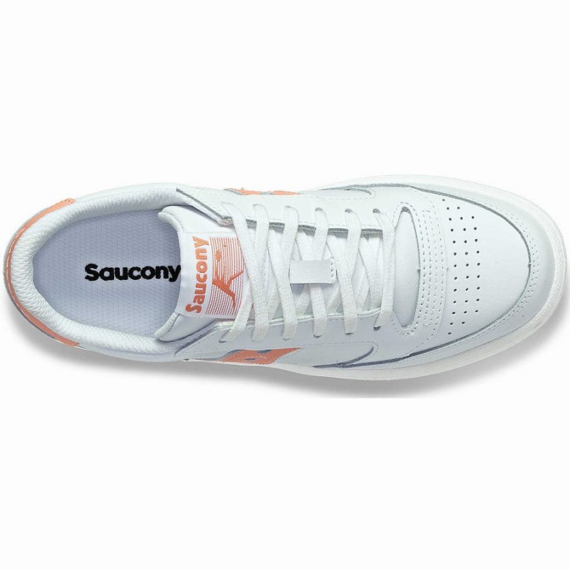 Sapatilhas Saucony Jazz Court PU Feminino Branco Rosa | Portugal S51074-P75