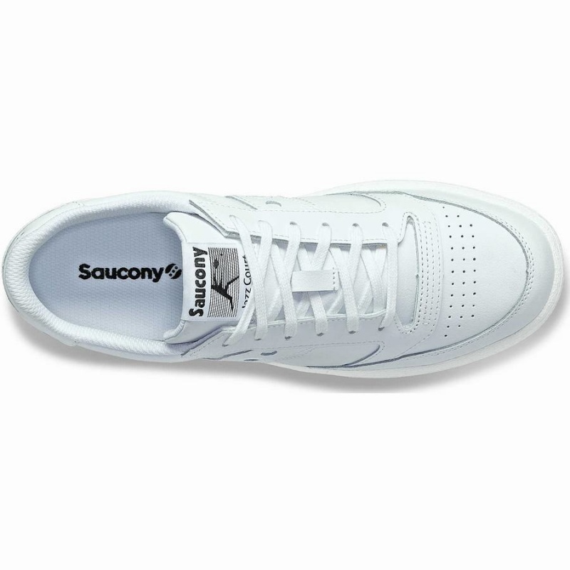 Sapatilhas Saucony Jazz Court PU Feminino Branco Branco | Portugal S76348-W71