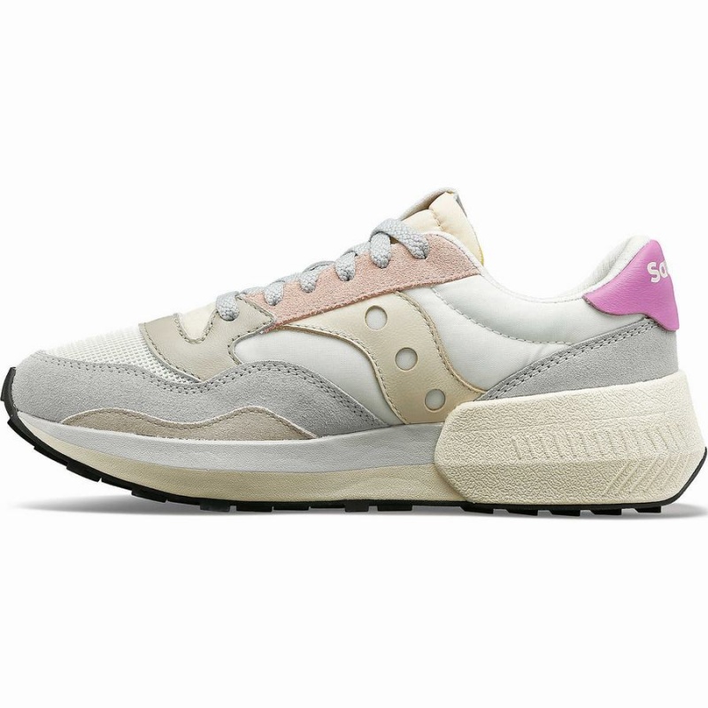 Sapatilhas Saucony Jazz NXT Feminino Branco Cinzentas Rosa | Portugal S80269-A94