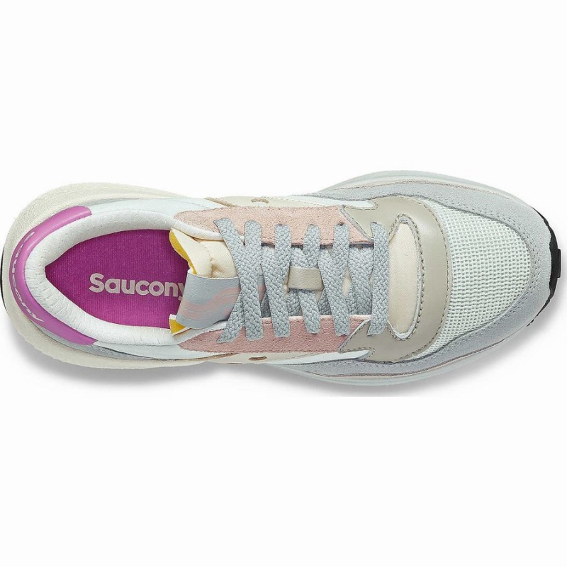 Sapatilhas Saucony Jazz NXT Feminino Branco Cinzentas Rosa | Portugal S80269-A94