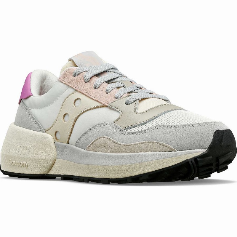 Sapatilhas Saucony Jazz NXT Feminino Branco Cinzentas Rosa | Portugal S80269-A94