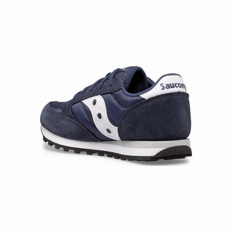 Sapatilhas Saucony Jazz Original Criança Azul Marinho Branco | Portugal S15867-H96