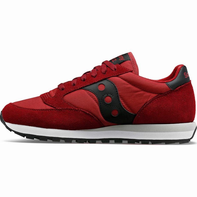 Sapatilhas Saucony Jazz Original Feminino Bordeaux Pretas | Portugal S25168-T18