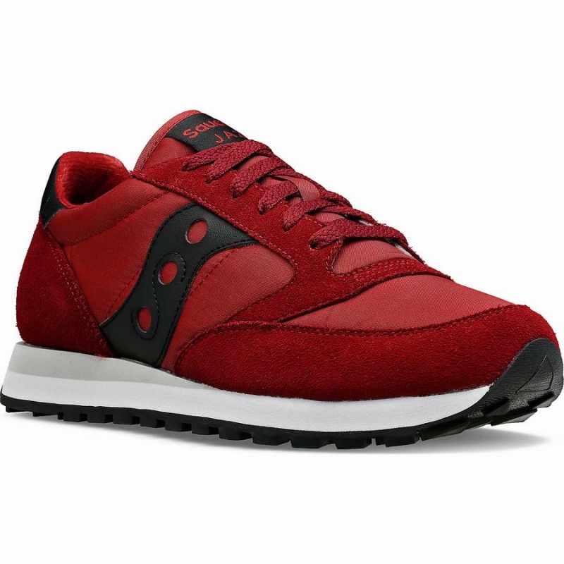 Sapatilhas Saucony Jazz Original Feminino Bordeaux Pretas | Portugal S25168-T18