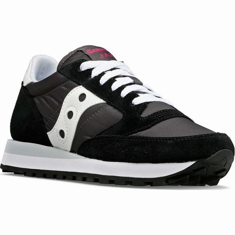 Sapatilhas Saucony Jazz Original Feminino Pretas Branco | Portugal S71562-C14