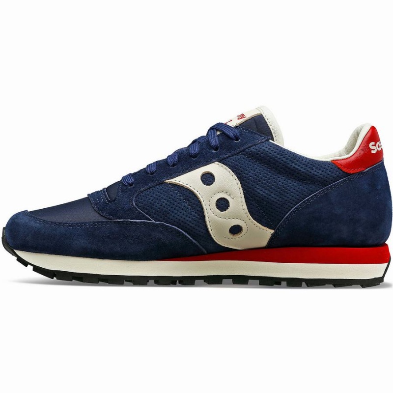 Sapatilhas Saucony Jazz Original Premium Feminino Azul Marinho | Portugal S23159-B35