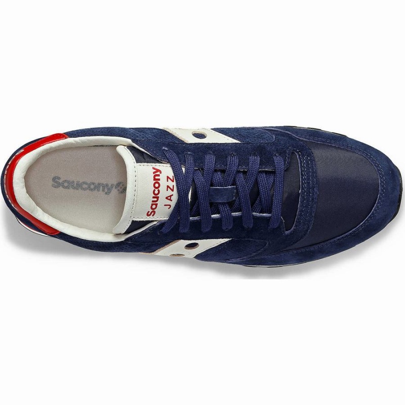 Sapatilhas Saucony Jazz Original Premium Feminino Azul Marinho | Portugal S23159-B35