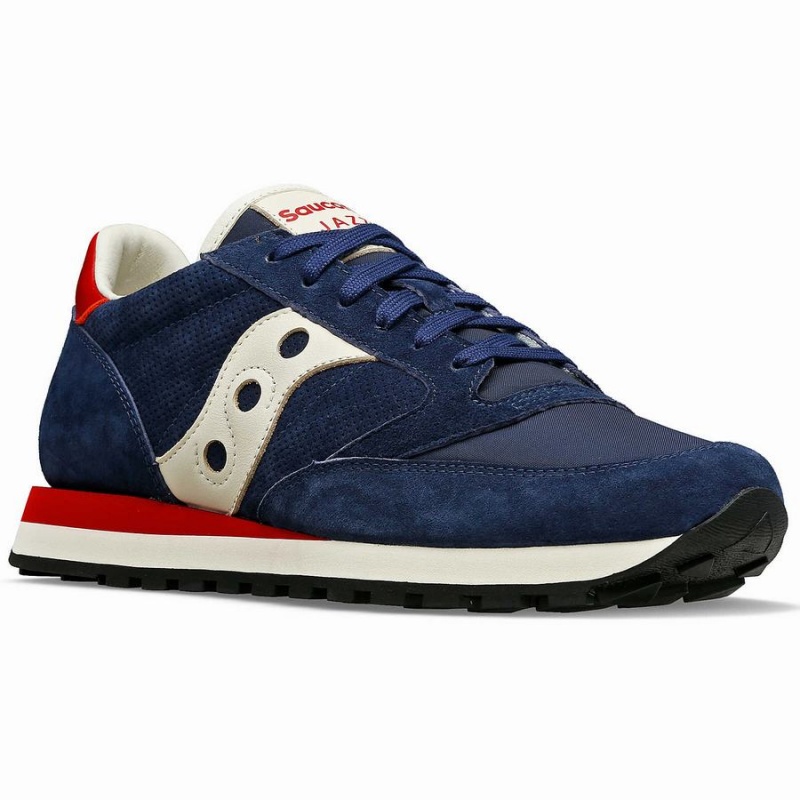 Sapatilhas Saucony Jazz Original Premium Feminino Azul Marinho | Portugal S23159-B35