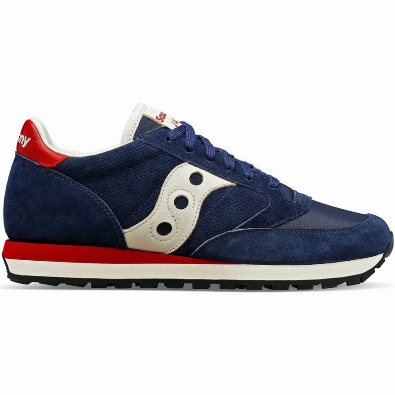 Sapatilhas Saucony Jazz Original Premium Feminino Azul Marinho | Portugal S23159-B35