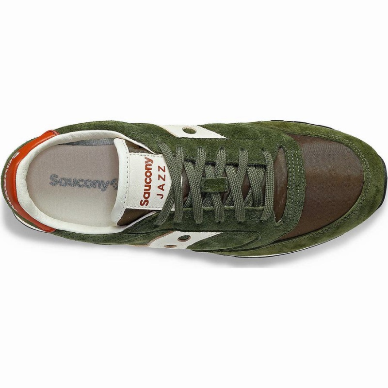 Sapatilhas Saucony Jazz Original Premium Feminino Verde Oliva | Portugal S62041-N87