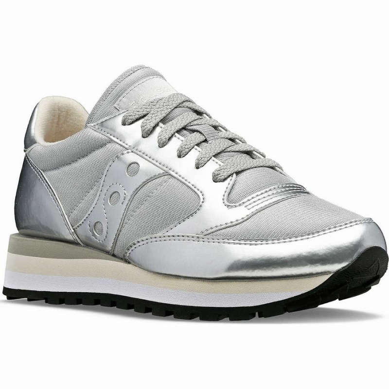 Sapatilhas Saucony Jazz Triple Feminino Prateadas | Portugal S84361-T37