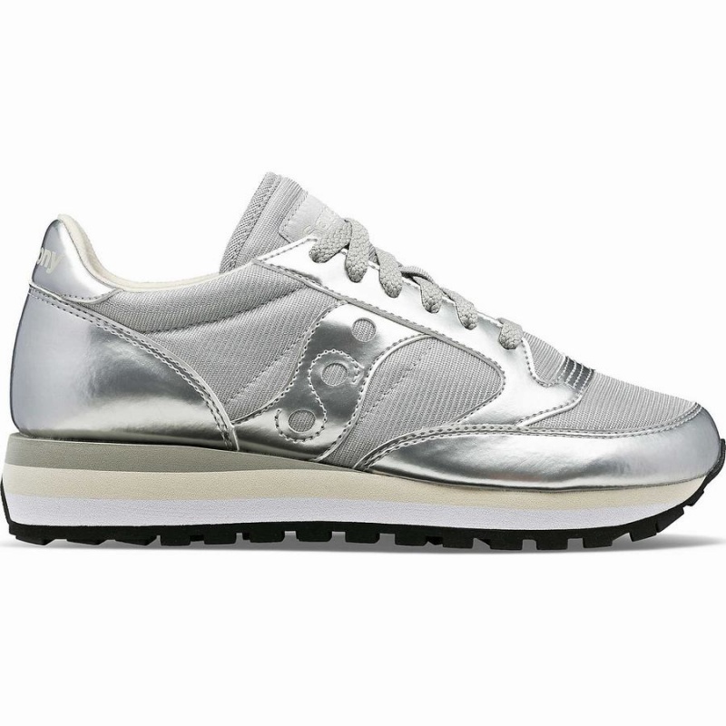 Sapatilhas Saucony Jazz Triple Feminino Prateadas | Portugal S84361-T37