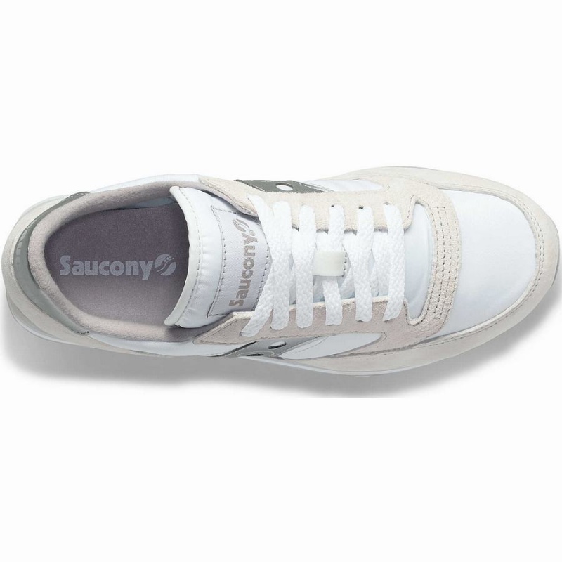 Sapatilhas Saucony Jazz Triple Feminino Branco Prateadas | Portugal S27853-W08