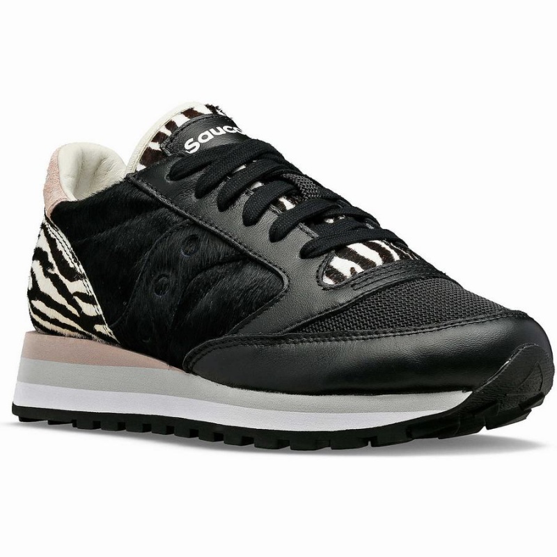 Sapatilhas Saucony Jazz Triple Feminino Pretas | Portugal S85374-E15