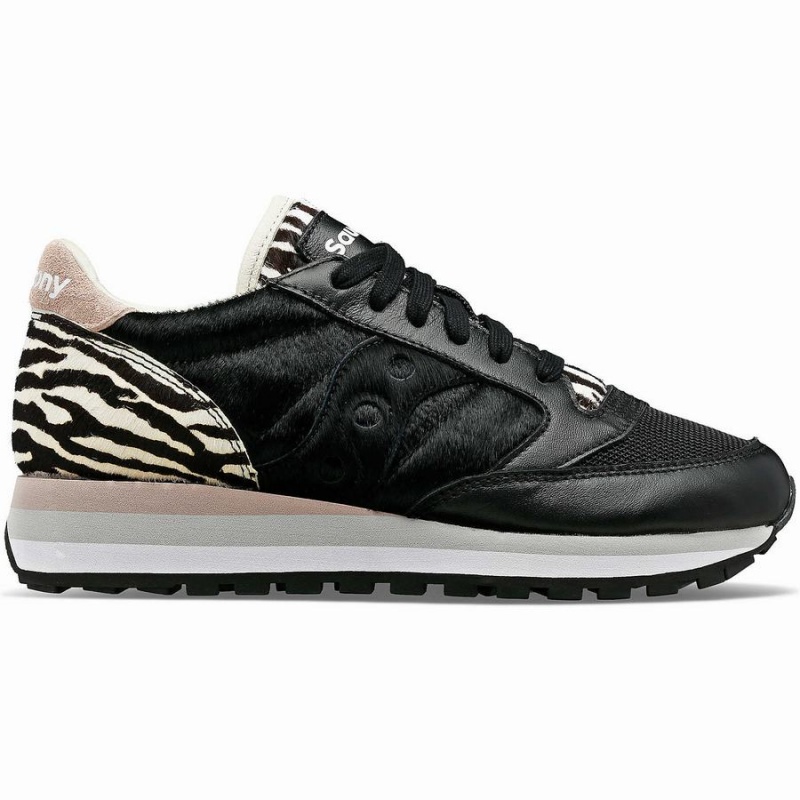 Sapatilhas Saucony Jazz Triple Feminino Pretas | Portugal S85374-E15