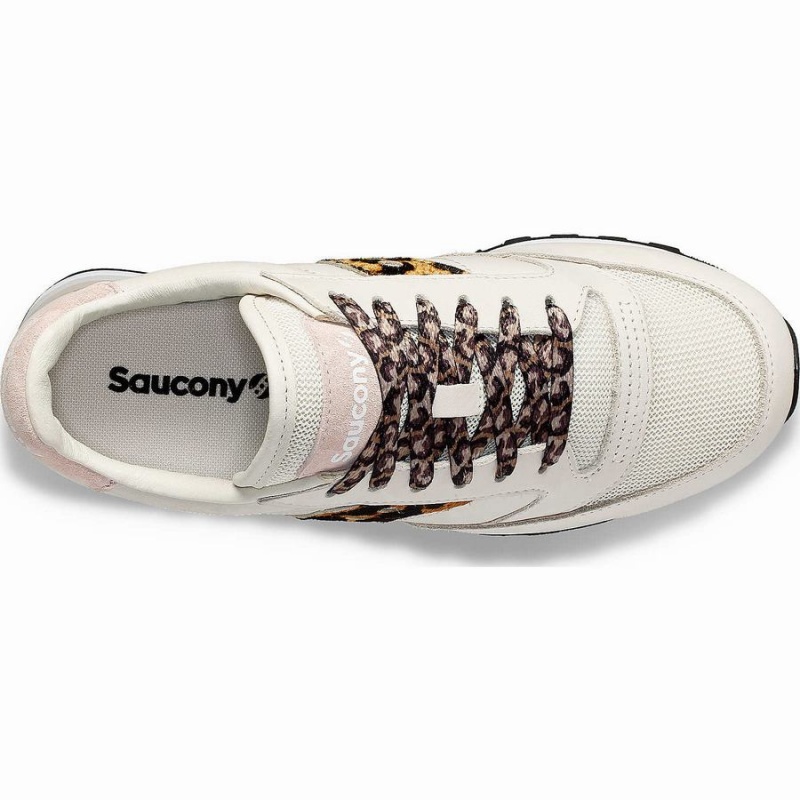 Sapatilhas Saucony Jazz Triple Feminino Bege Leopardo | Portugal S32570-Y20