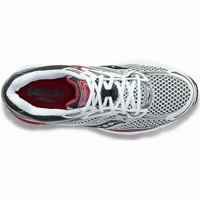 Sapatilhas Saucony OG ProGrid Omni 9 Feminino Branco Prateadas Vermelhas | Portugal S39740-R54