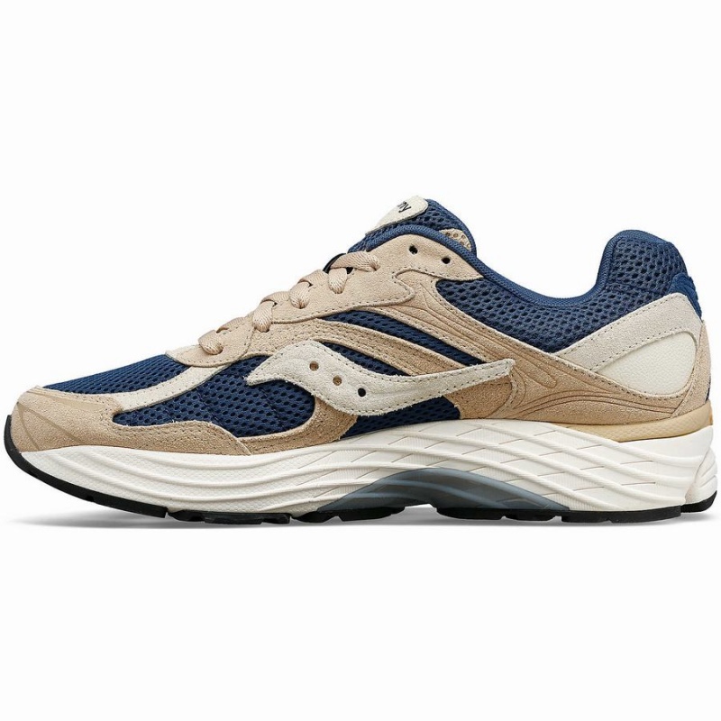 Sapatilhas Saucony ProGrid Omni 9 Premium Feminino Bege Azuis | Portugal S52093-F20