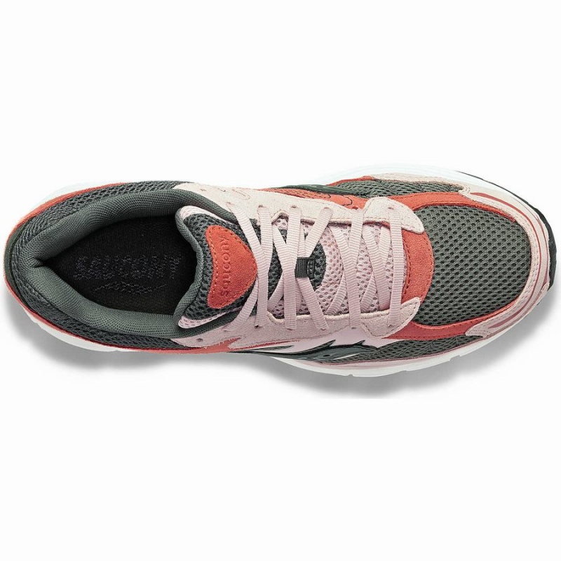 Sapatilhas Saucony ProGrid Omni 9 Premium Feminino Caqui Rosa Verdes | Portugal S57901-G01