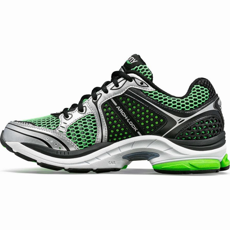 Sapatilhas Saucony ProGrid Triumph 4 Feminino Verdes Prateadas | Portugal S48961-R06