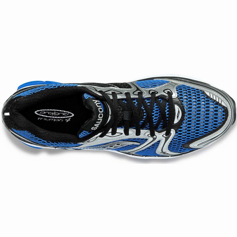 Sapatilhas Saucony ProGrid Triumph 4 Feminino Azuis Prateadas | Portugal S82357-U31