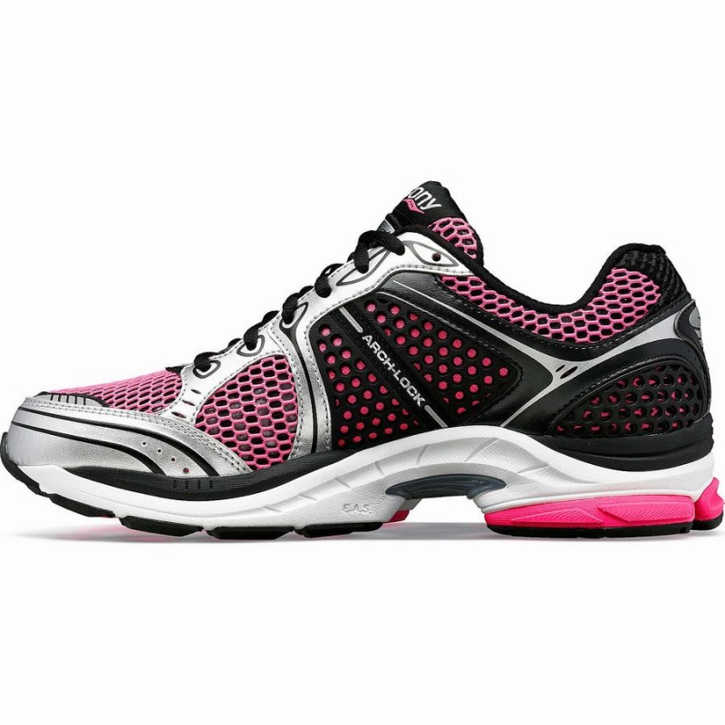 Sapatilhas Saucony ProGrid Triumph 4 Feminino Rosa Prateadas | Portugal S07948-P91