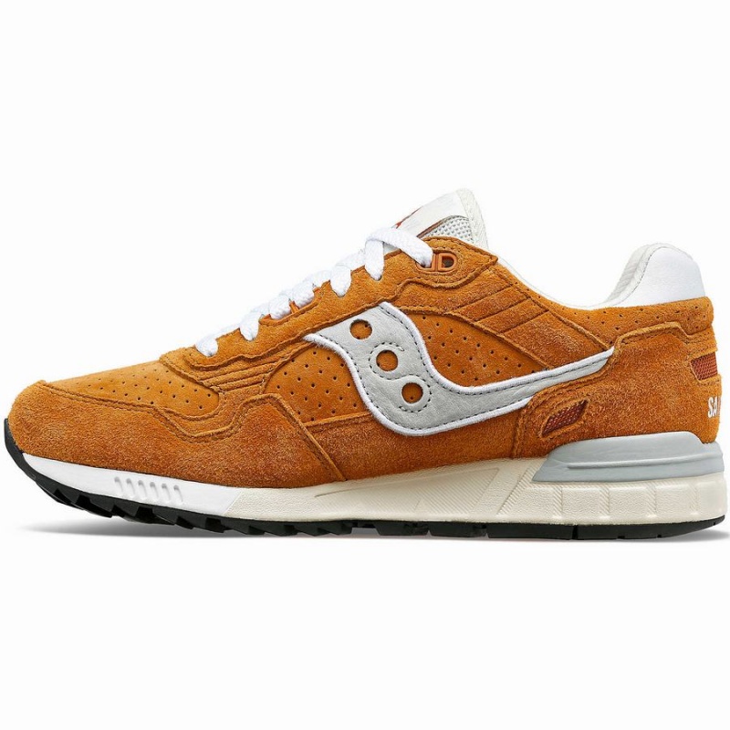 Sapatilhas Saucony Shadow 5000 Camurça Feminino Vermelhas | Portugal S87945-Z04