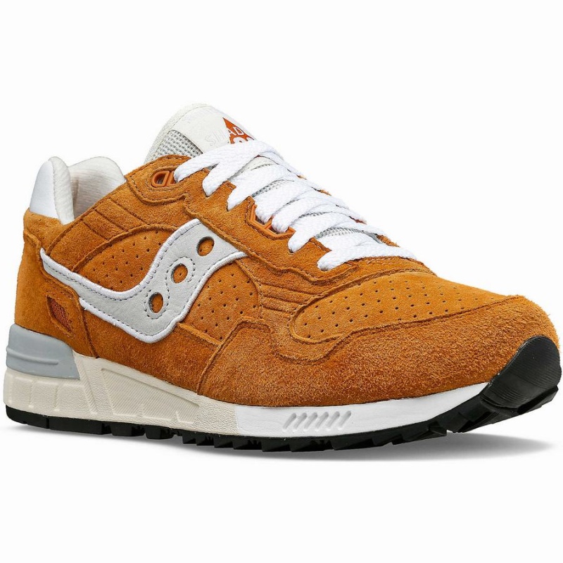 Sapatilhas Saucony Shadow 5000 Camurça Feminino Vermelhas | Portugal S87945-Z04