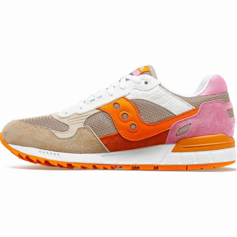 Sapatilhas Saucony Shadow 5000 Feminino Marrom Laranja | Portugal S57468-Q41