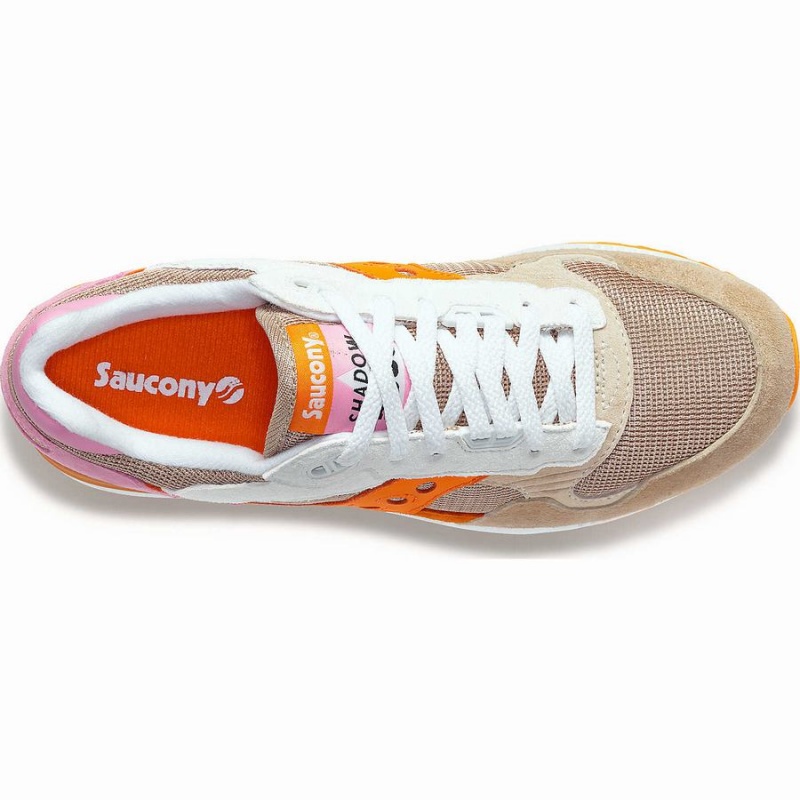 Sapatilhas Saucony Shadow 5000 Feminino Marrom Laranja | Portugal S57468-Q41