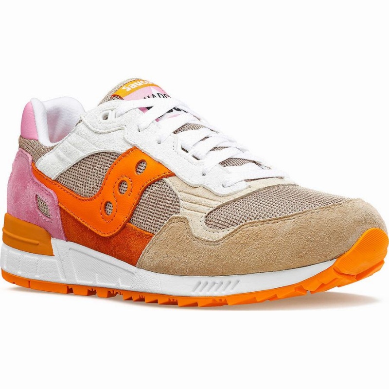 Sapatilhas Saucony Shadow 5000 Feminino Marrom Laranja | Portugal S57468-Q41