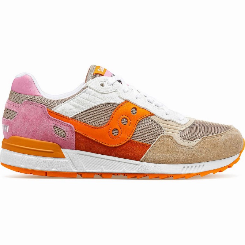 Sapatilhas Saucony Shadow 5000 Feminino Marrom Laranja | Portugal S57468-Q41