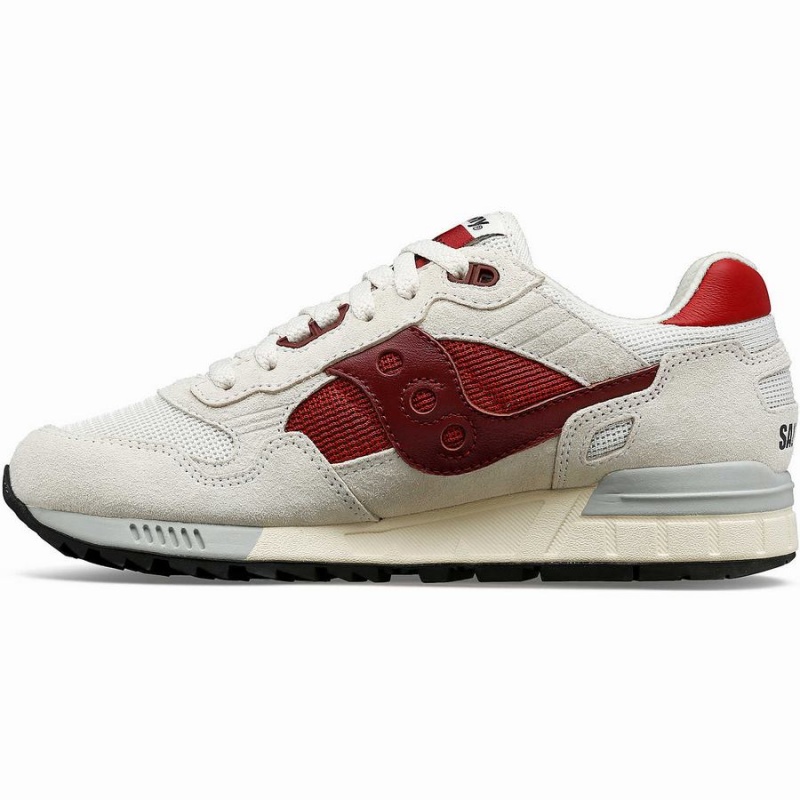 Sapatilhas Saucony Shadow 5000 Feminino Branco Vermelhas | Portugal S32670-U70